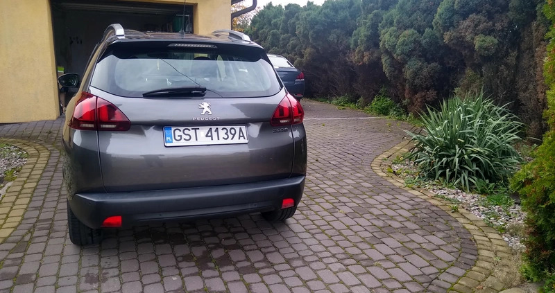 Peugeot 2008 cena 39000 przebieg: 114900, rok produkcji 2017 z Skwierzyna małe 106
